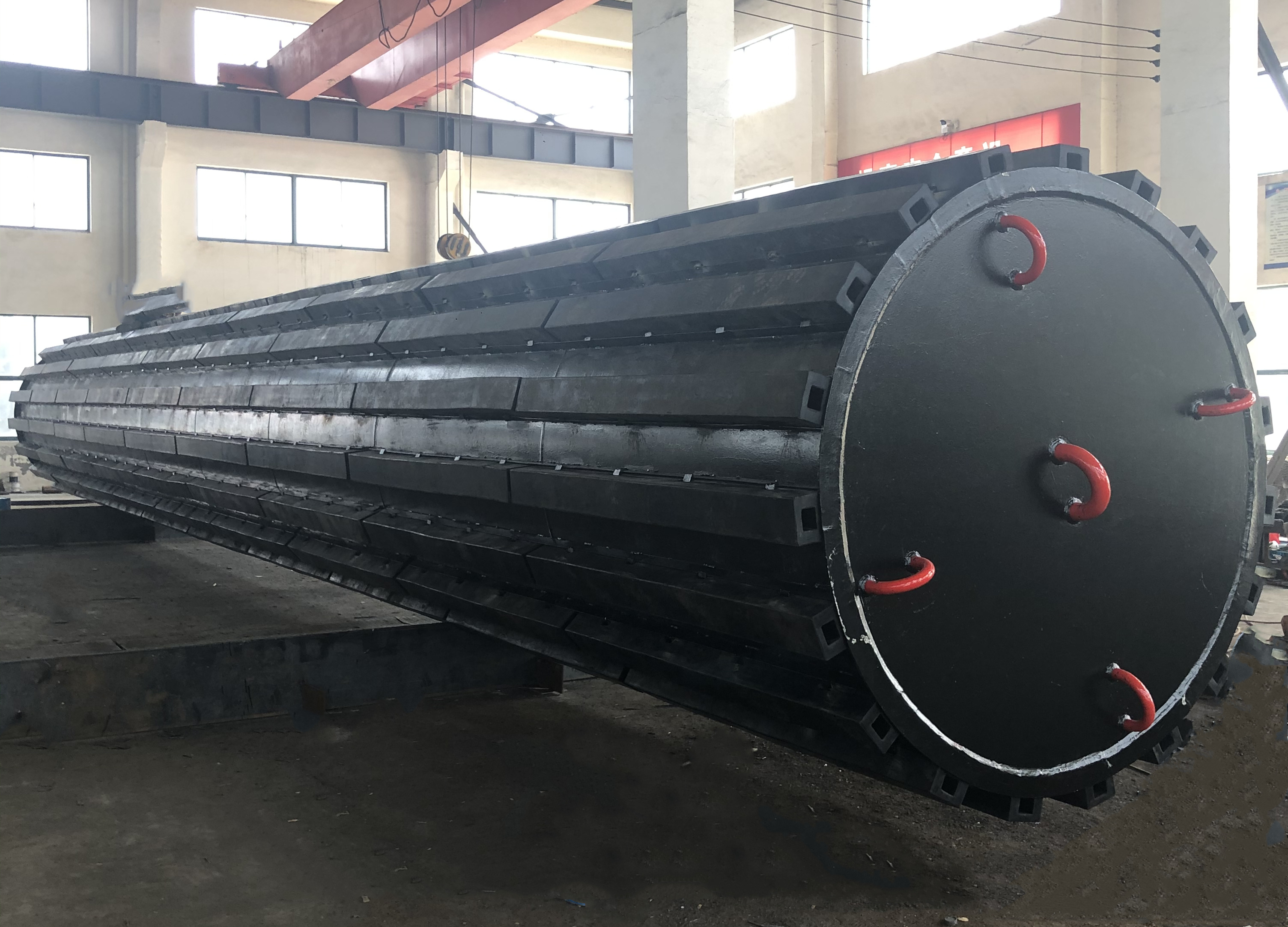 上海江南造船有限公司，定制鋼浮護(hù)舷Y2800*20000型